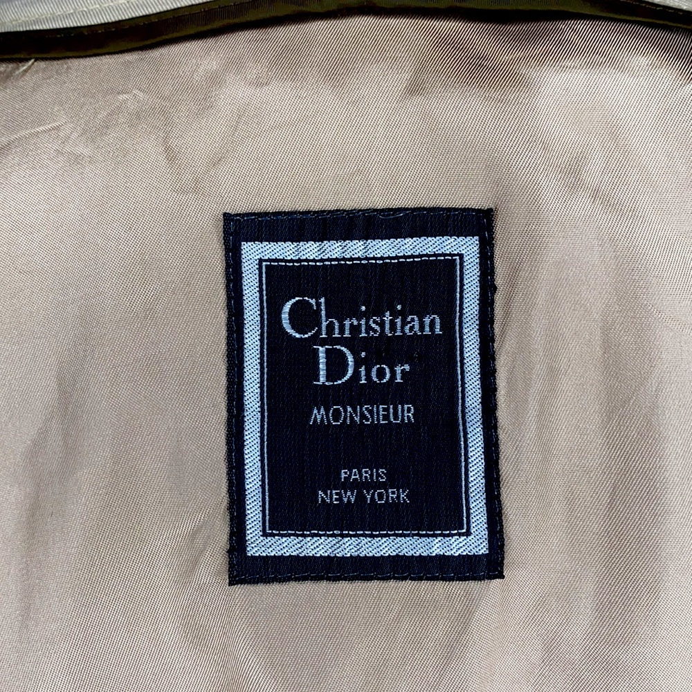 Vintage Christian Dior Trench - Picture 6 of 7